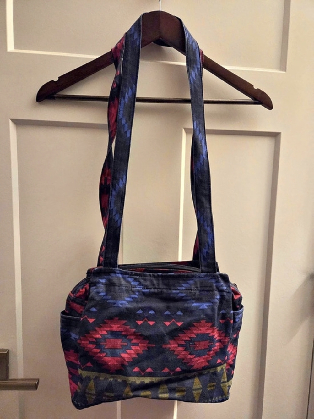 Geometric Western Shoulder Bag